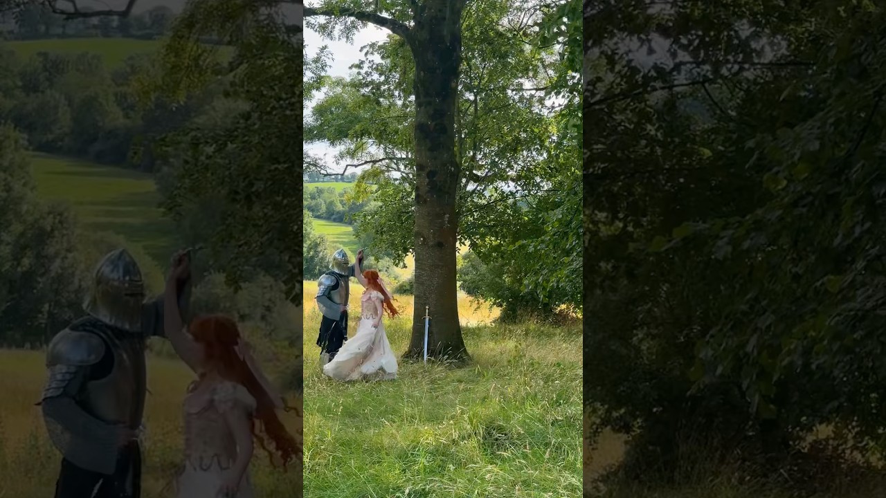 meet me under the old ash tree 🌿 #castlecore #princess #undertheoaktree #fairytales #fairycore