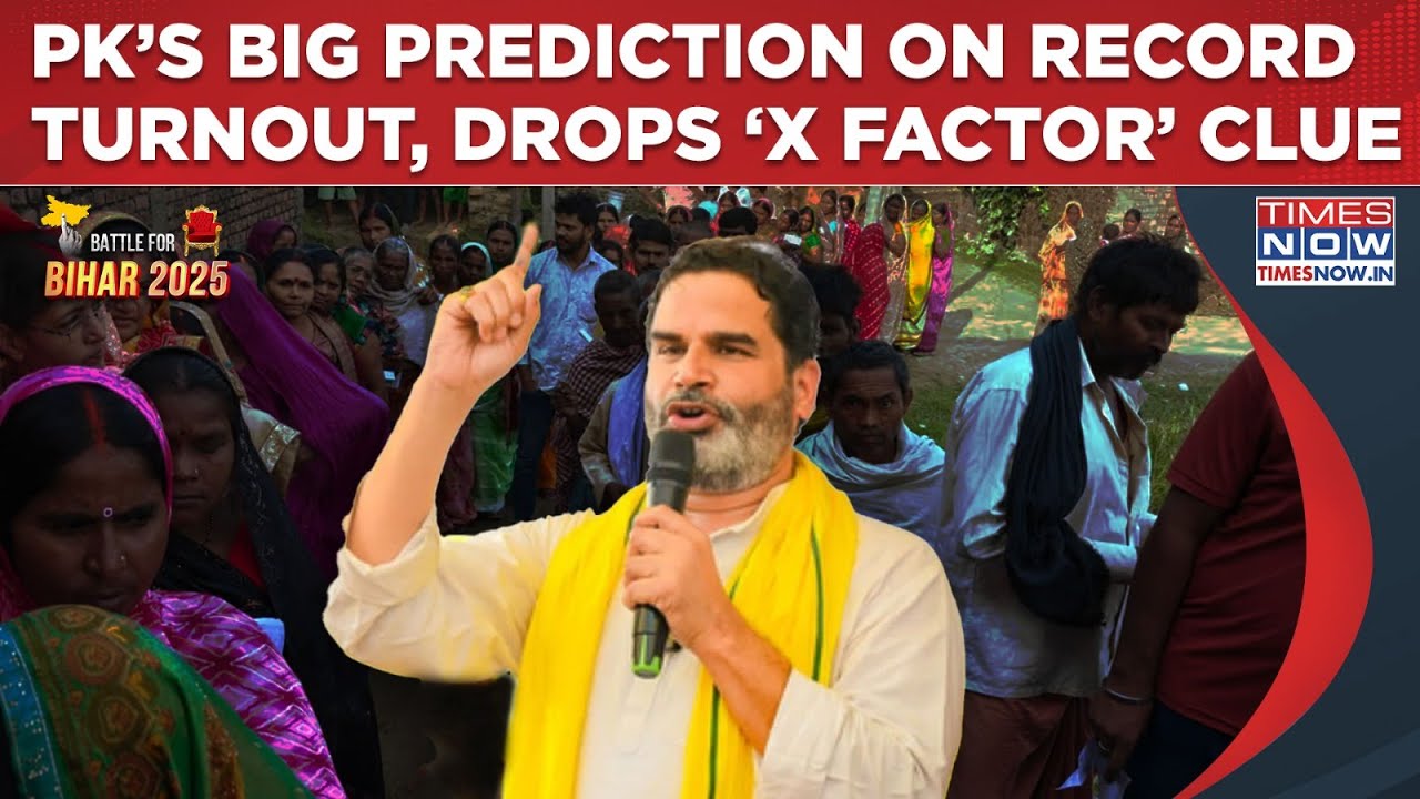 Bihar: Prashant Kishor&rsquo;s Big Prediction On Historic Voter Turnout, Says &lsquo;X Factor Not Women, But...'