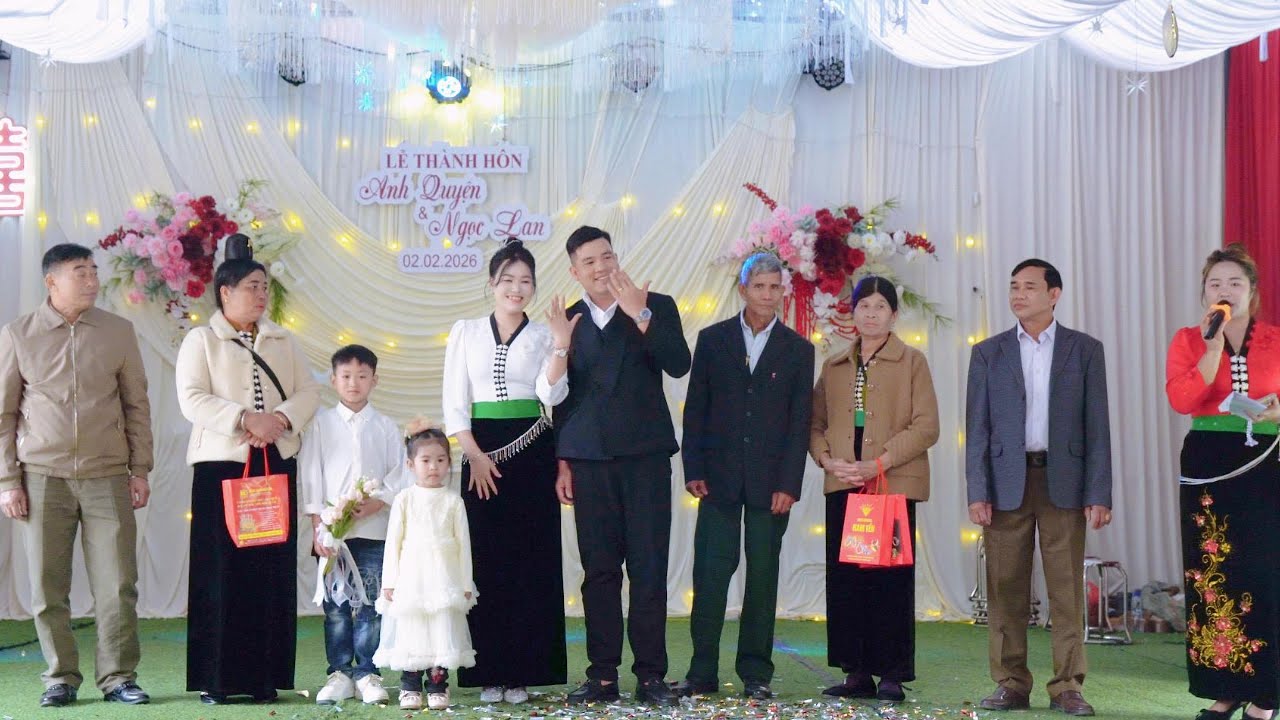 TOÀN CẢNH LỄ THÀNH HÔN: ANH QUYỆN💍NGỌC LAN 2.2.2026 TẠI BẢN NẶM NÈN-XÃ NẶM NÈN-TỈNH ĐIỆN BIÊN.