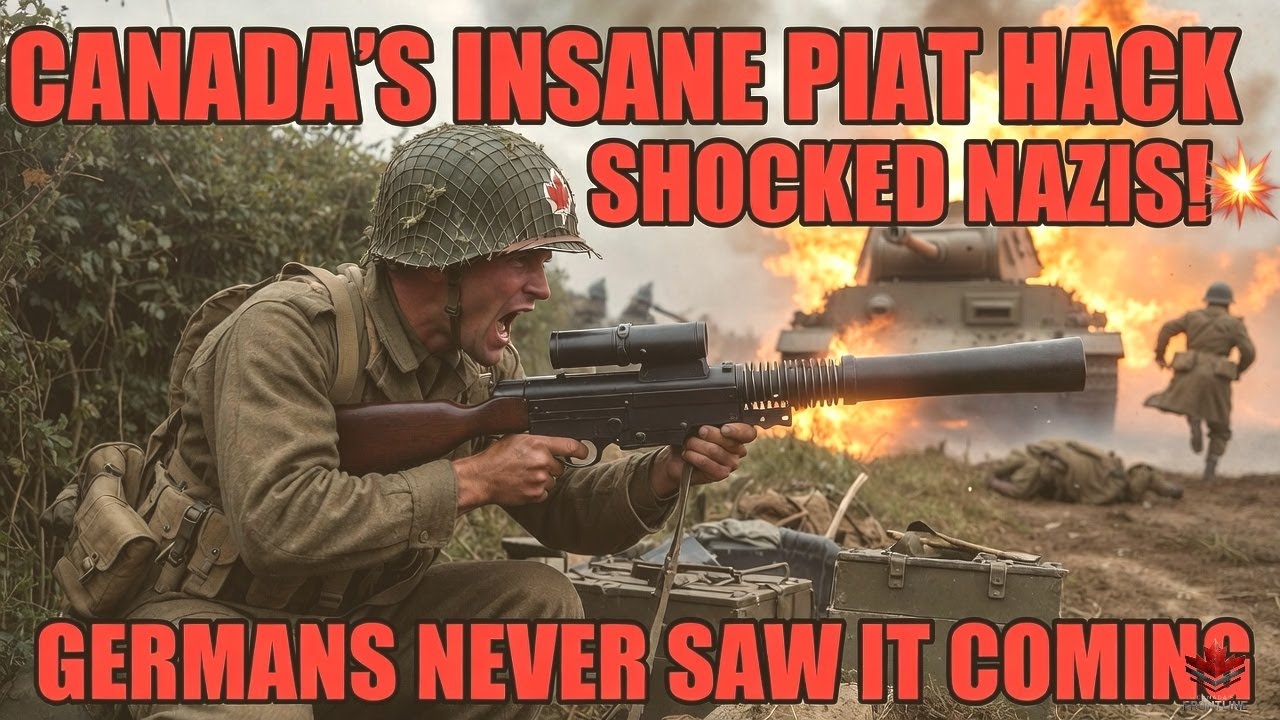 How Canadians Turned the 'Useless' PIAT into a German-Killing NIGHTMARE!