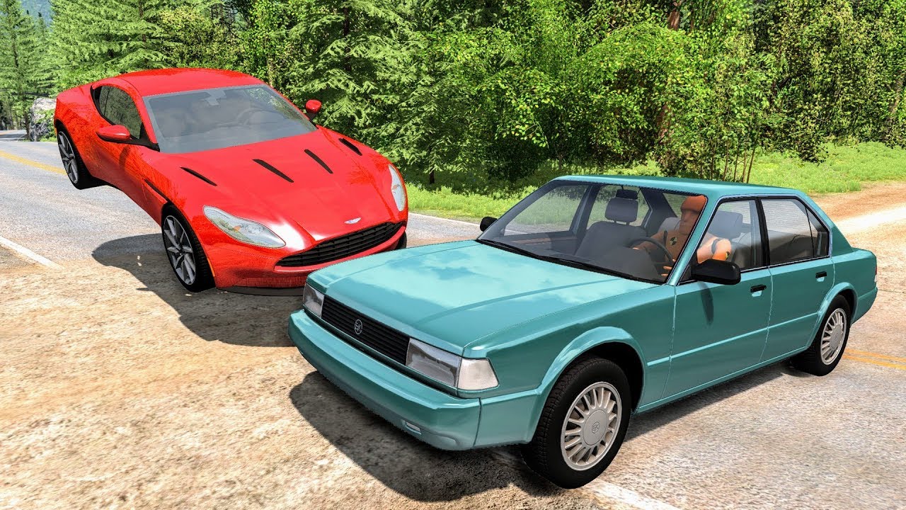 Realistic High Speed Crashes #35 - BeamNG Drive | CrashBoomPunk