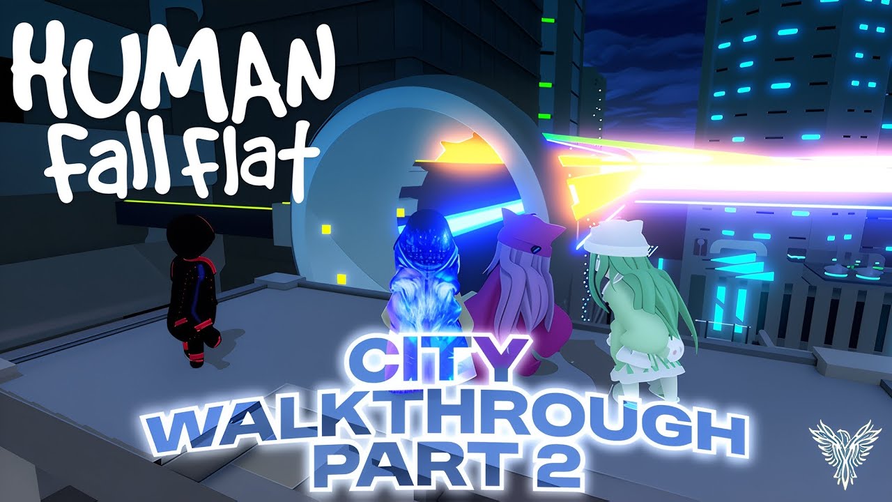 Human Fall Flat - City Walkthrough Part 2