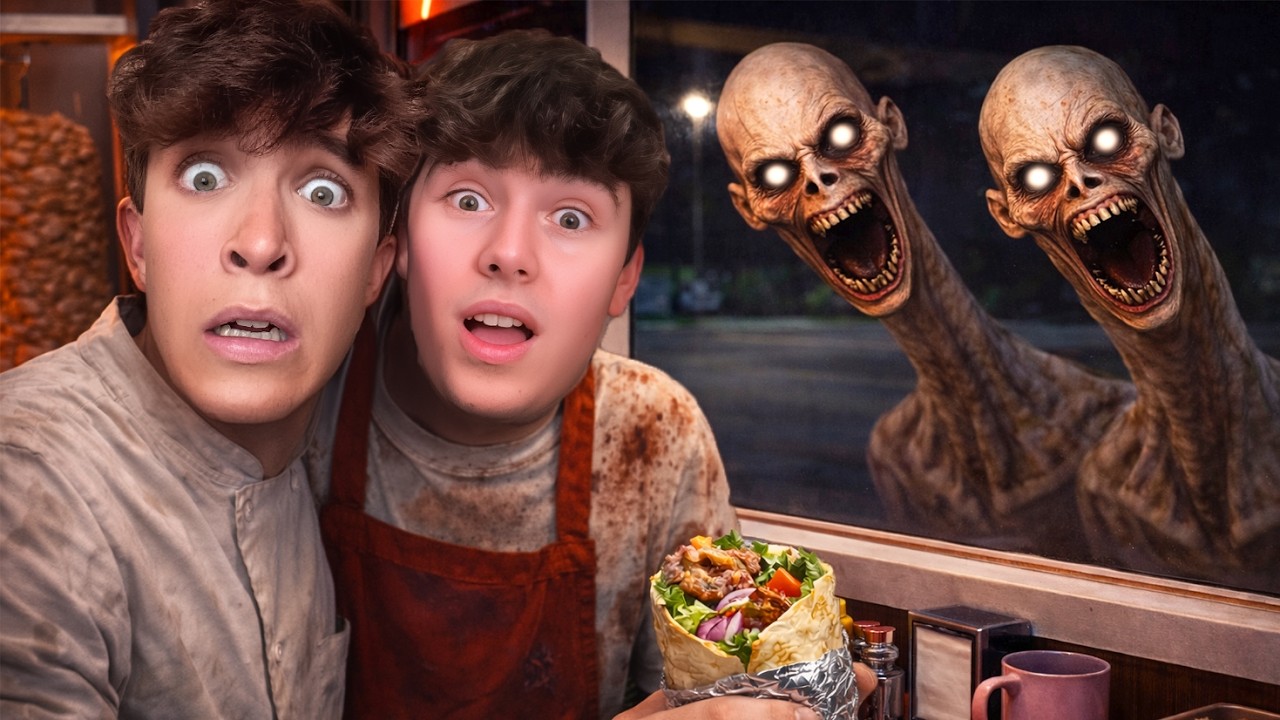 VENDIENDO COMIDA A LAS 3:00 AM *con Iker Unzu | SHAWARMA KIOSK