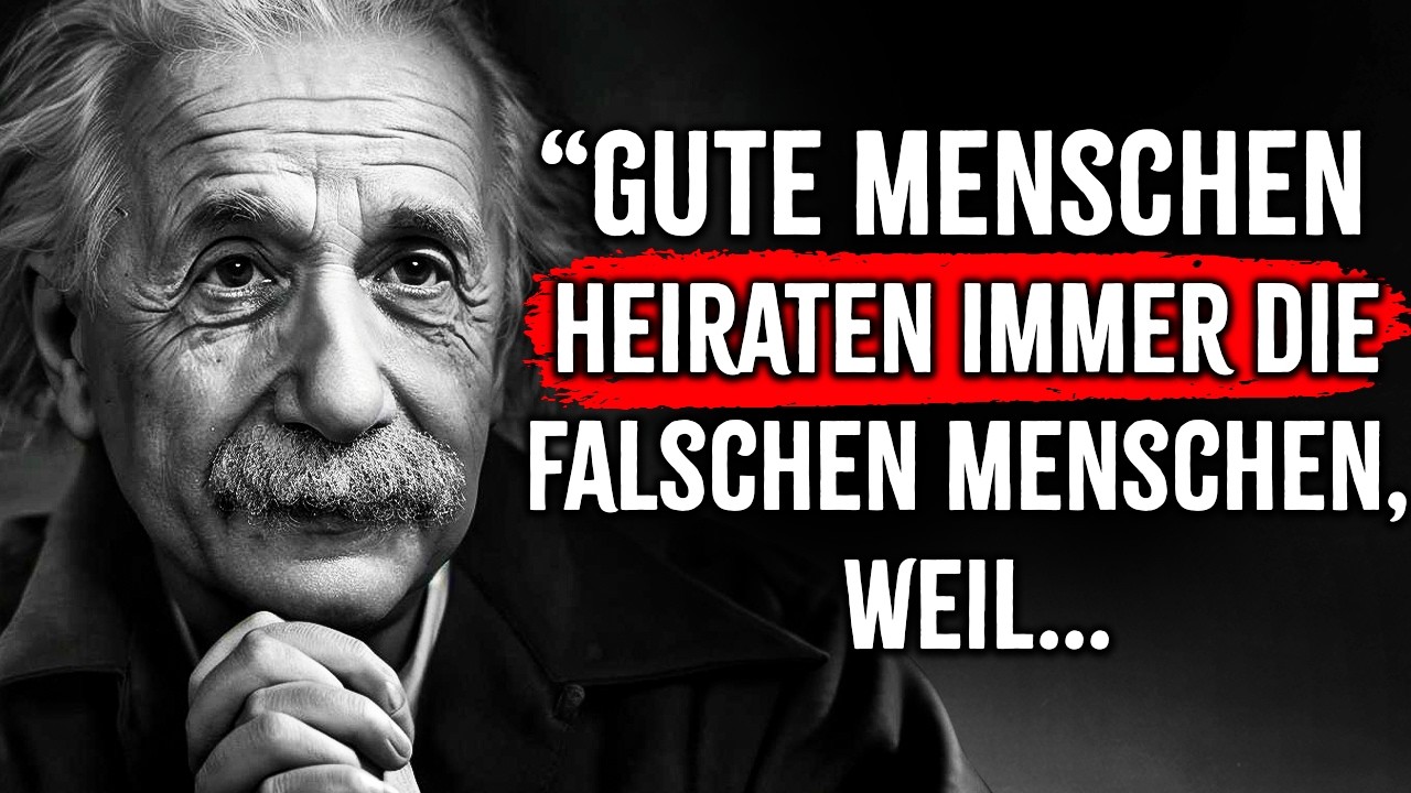 Zitate von Albert Einstein, die man kennen sollte, bevor es zu spät ist