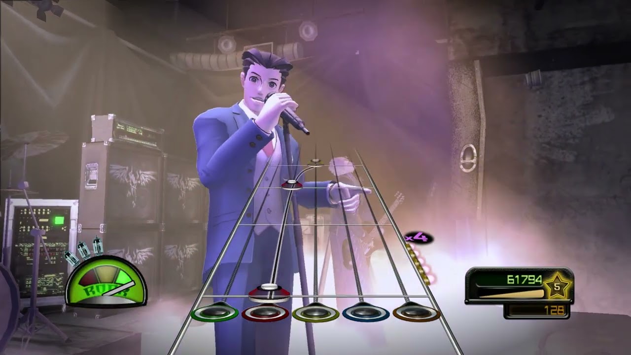 Guitar Hero World Tour: Definitive Edition - In The End Expert Guitar 100% FC