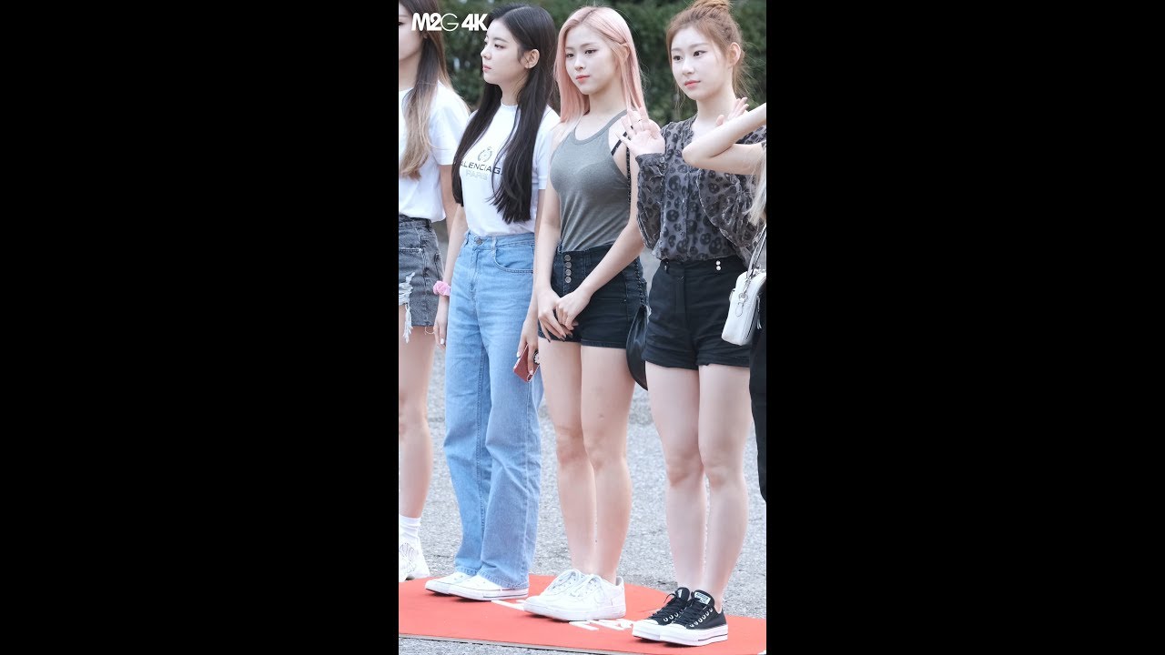 190830 그레이시 예나 ITZY 류진 - 뮤직뱅크 출근길 4K 60P 직캠 Fancam