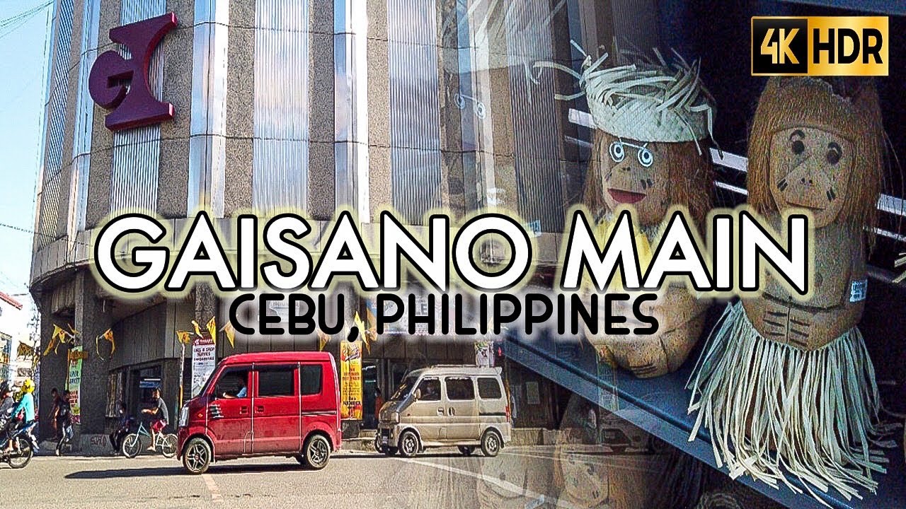 [4K CEBU PHILIPINES 🇵🇭] GAISANO MAIN WALKING TOUR with PRICES | Munky Explores