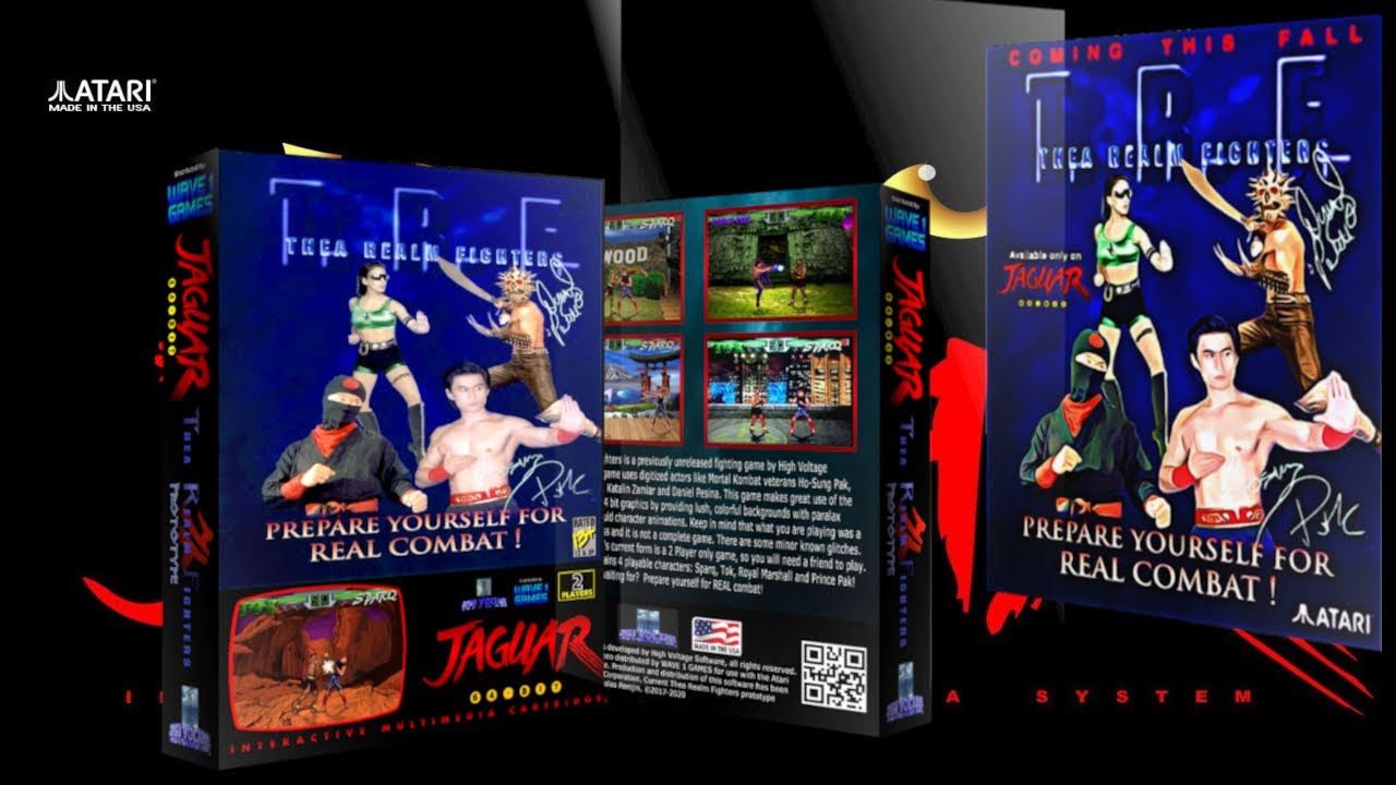 Thea Realm Fighters for the Atari Jaguar [Unreleased Prototype] - Gameplay Sample / Playthrough