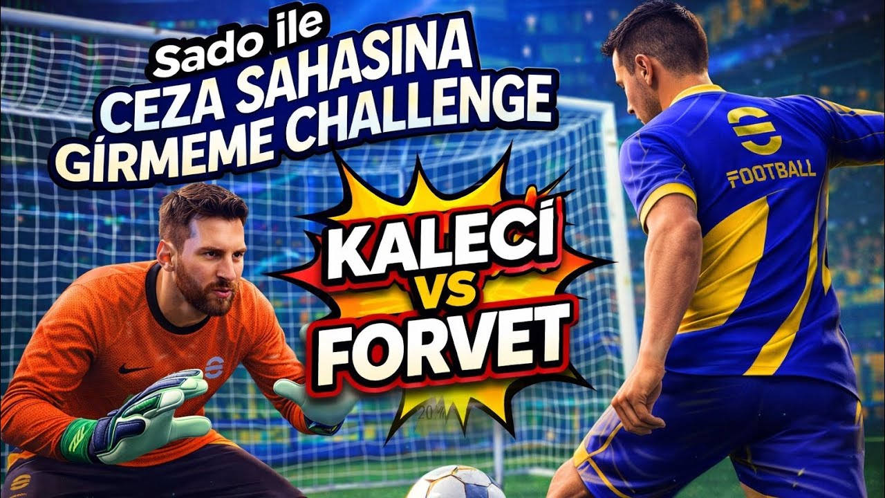 @Sadofc27 ile ceza sahasına girmeme challenge harika bir isim silindi 😱💥