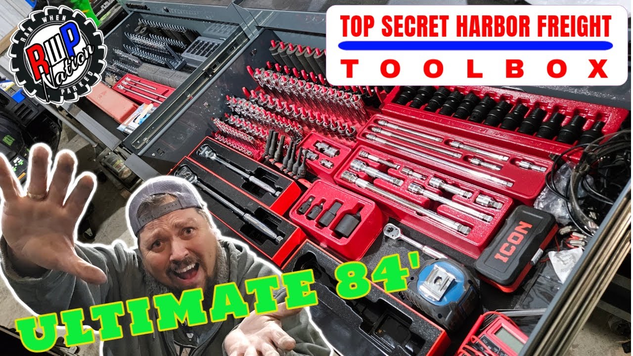 Best Harbor Freight Tool Box!  (They WON'T tell you about)