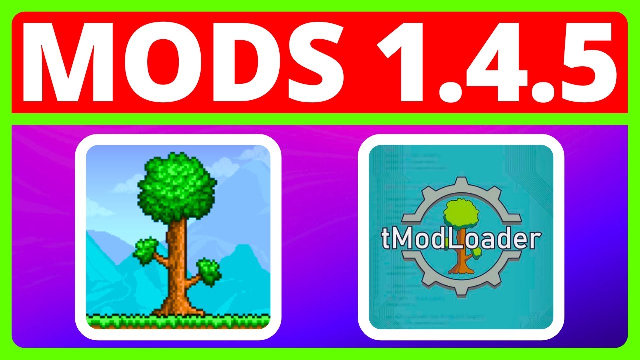 Как скачать и установить tModLoader для Terraria 1.4.5 | Моды для Terraria 1.4.5 | Bigger and Bou...