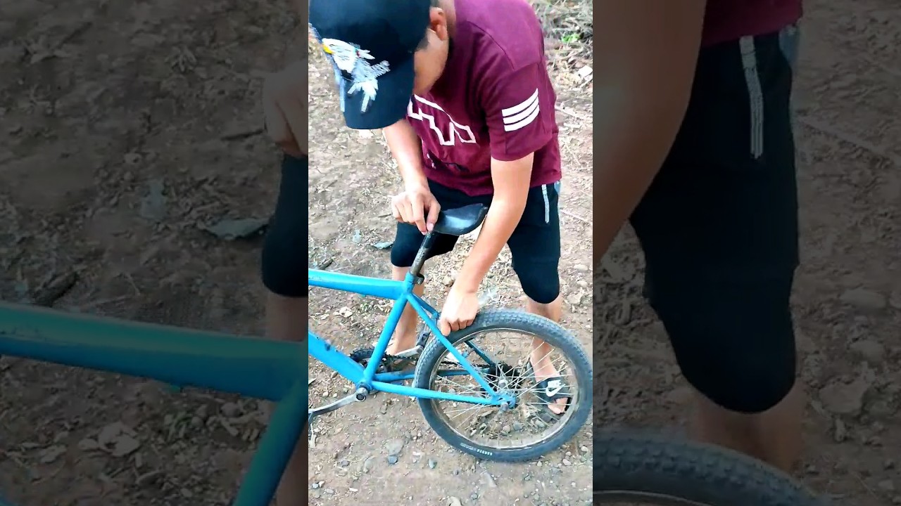 HACER que la BICICLETA haga RUIDO de MOTO #moto #ru&iacute;do