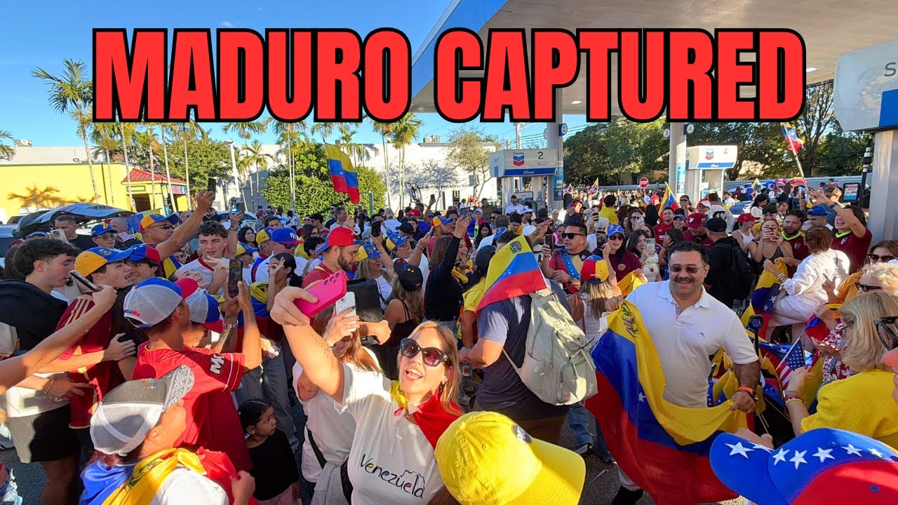 Reactions From Venezuelans in Doral, Florida After Maduro Captured!
