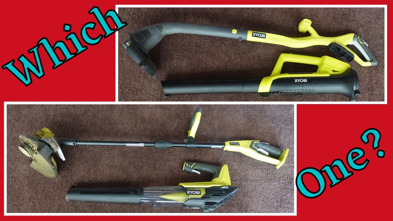 Ryobi 18V ONE+ String Trimmer and Blower Kits Comparison