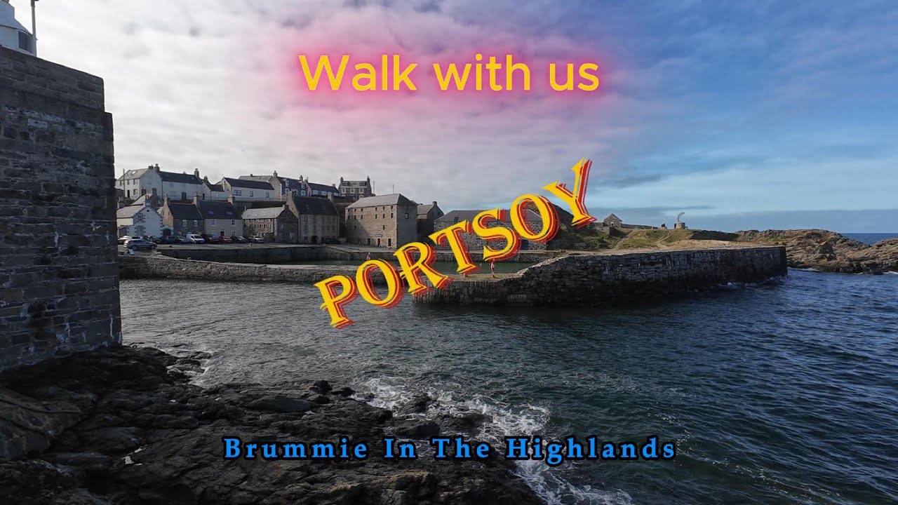Walk with us in PORTSOY - Peaky Blinders Film Location.