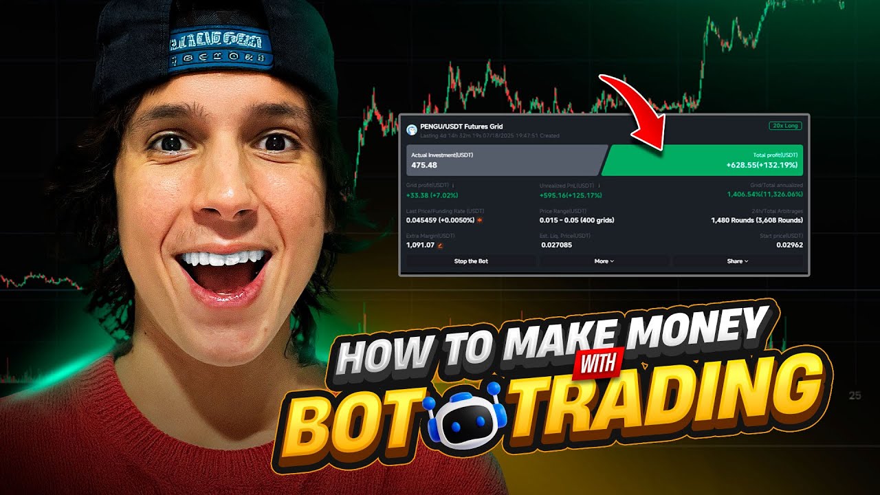 Earn 💰money passively with crypto trading bots! 