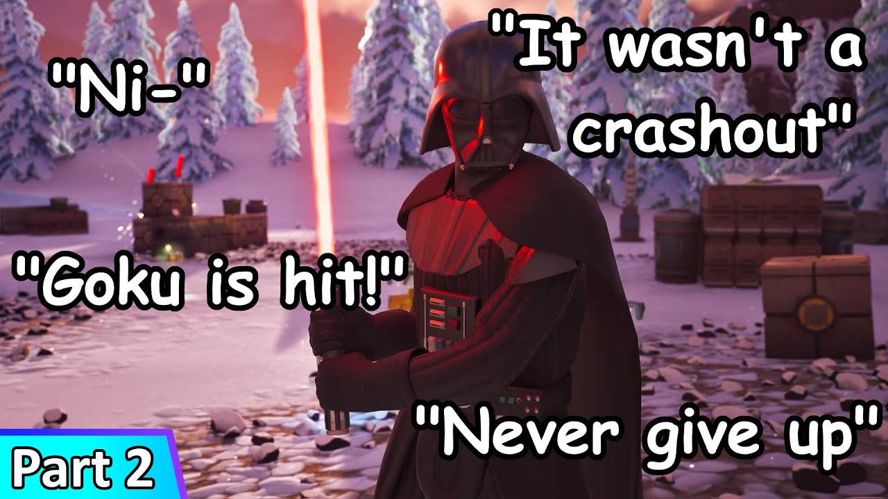 Fortnite AI Darth Vader Compilation (Part 2)
