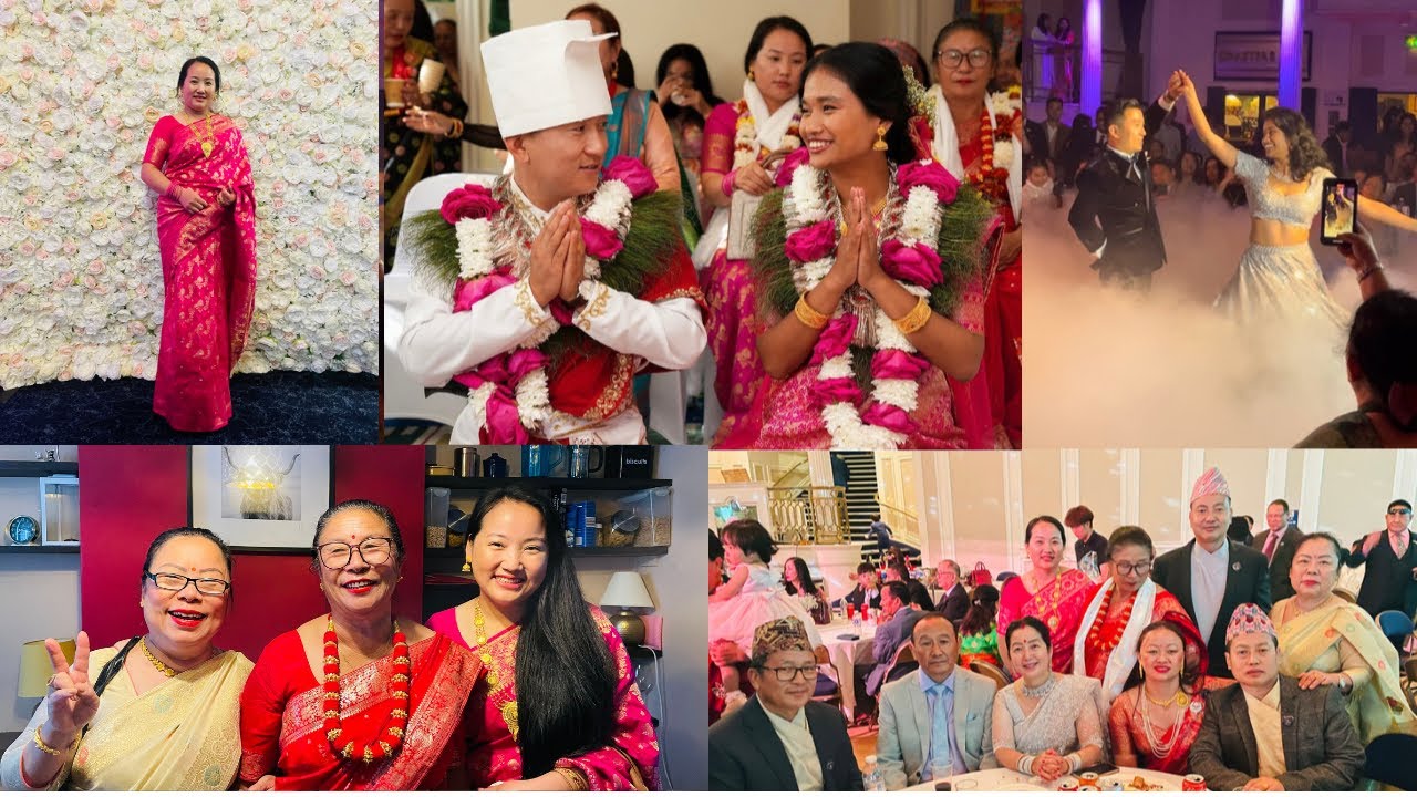 Beautiful nepali wedding in Uk 🇬🇧 ll Shaina Gurung & Mukesh Rai’s wedding ceremony 💞
