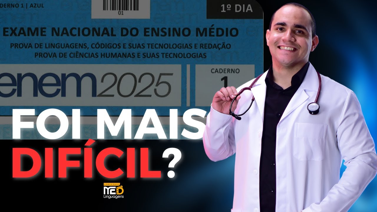 ENEM 2025 INSANO? Minha visão inicial sobre a prova.