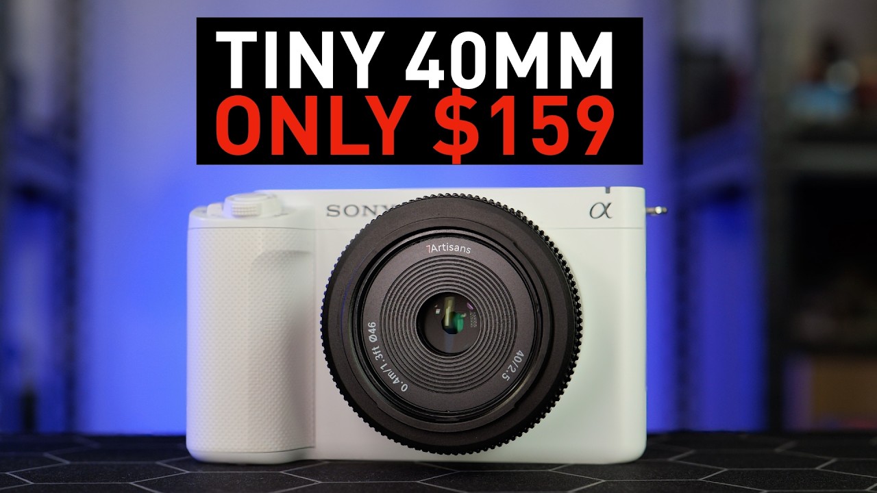 7Artisans 40mm F2.5 Full Frame Lens Review: Perfect for Sony ZV-E1!