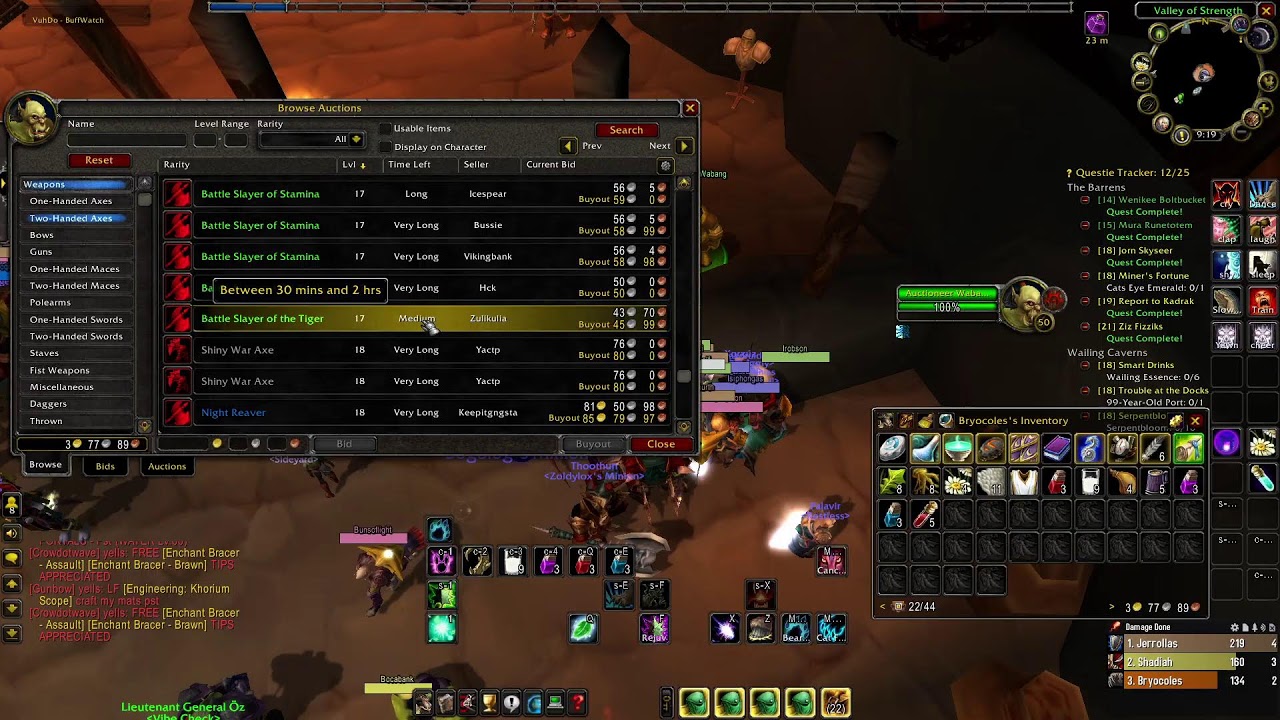 TBC PVP #nightslayer  Leveling for WC!