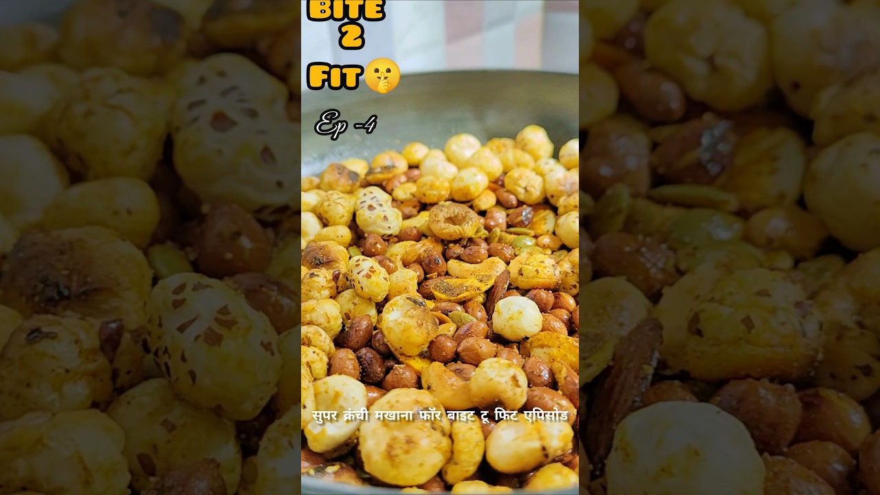 This Holi, Snack Smart 🌈 | Roasted Makhana Namkeen#shorts #ytshorts #recipe #holi