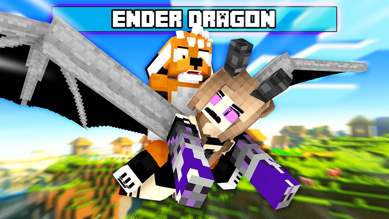 Jak wytresować SMOKA, ale to ANIME DZIEWCZYNKA | MINECRAFT