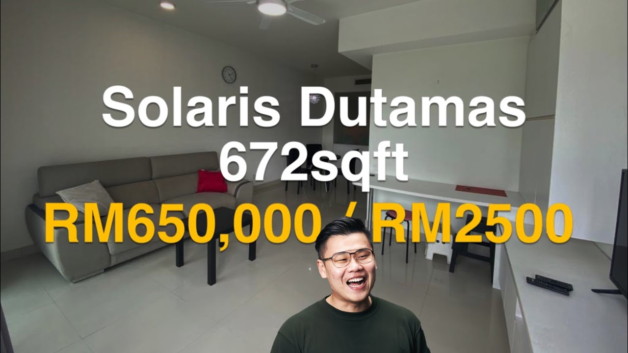 [Solaris Dutamas] Above Publika shopping mall | 672sqft | 1 bedroom | for sale for rent