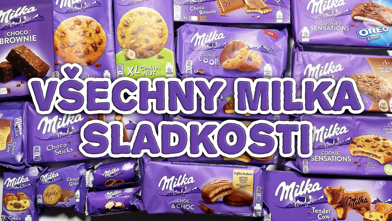 Ochutnávka VŠECH MILKA SLADKOSTÍ!