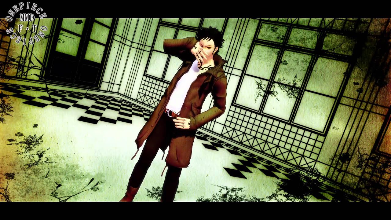 【MMDワンピ】ローで『Pusse cafe』お着替え有