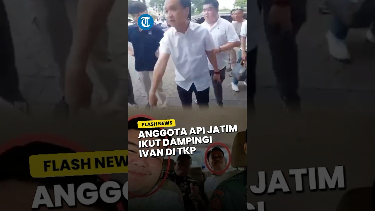 AKHIRNYA TERUNGKAP Sosok Pria Berbadan Tegap yang Dampingi Ivan Sugiamto Saat di TKP