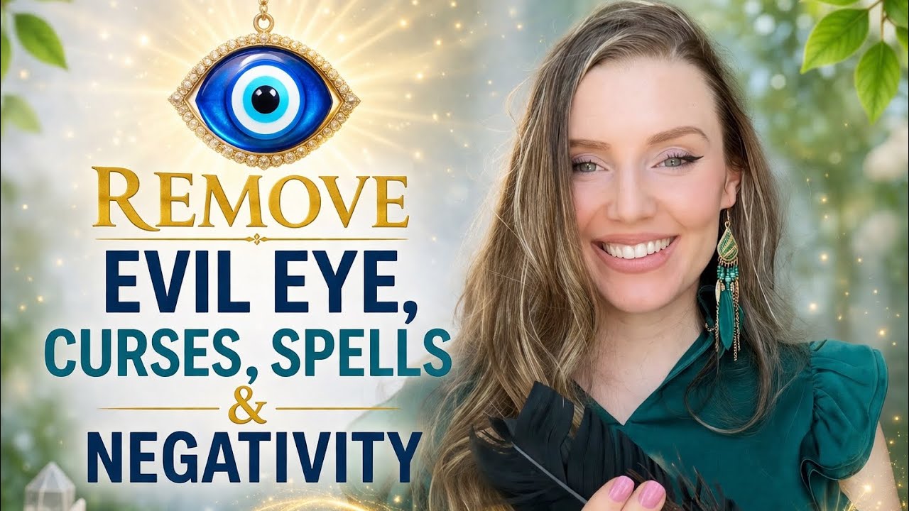 🧿 Remove Evil Eye, Curses, Spells & All Negative Energy