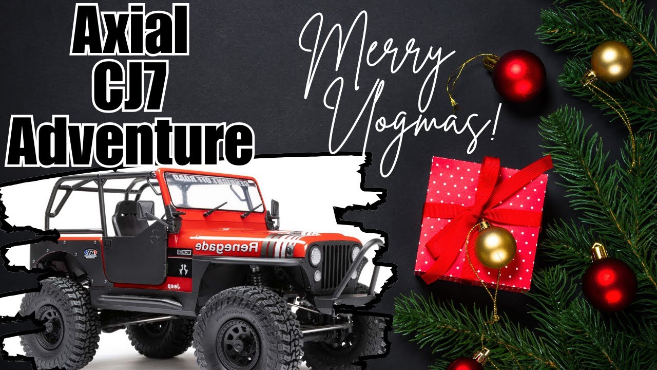 Vlogmas 2024: Axial CJ7 Adventures! [2024] #axial #cj7 #rc