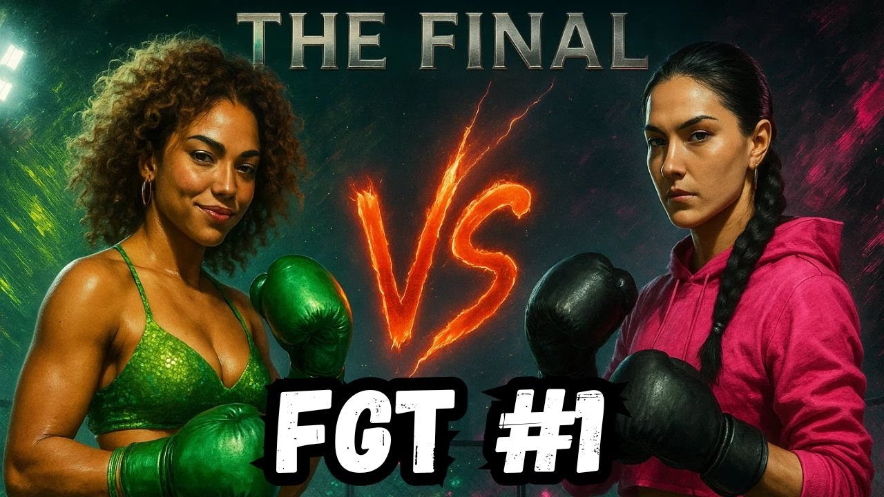 FGT1 | 🥊 Random Women AI Tournament | Final | Parking Rooftop Outdoor Cage