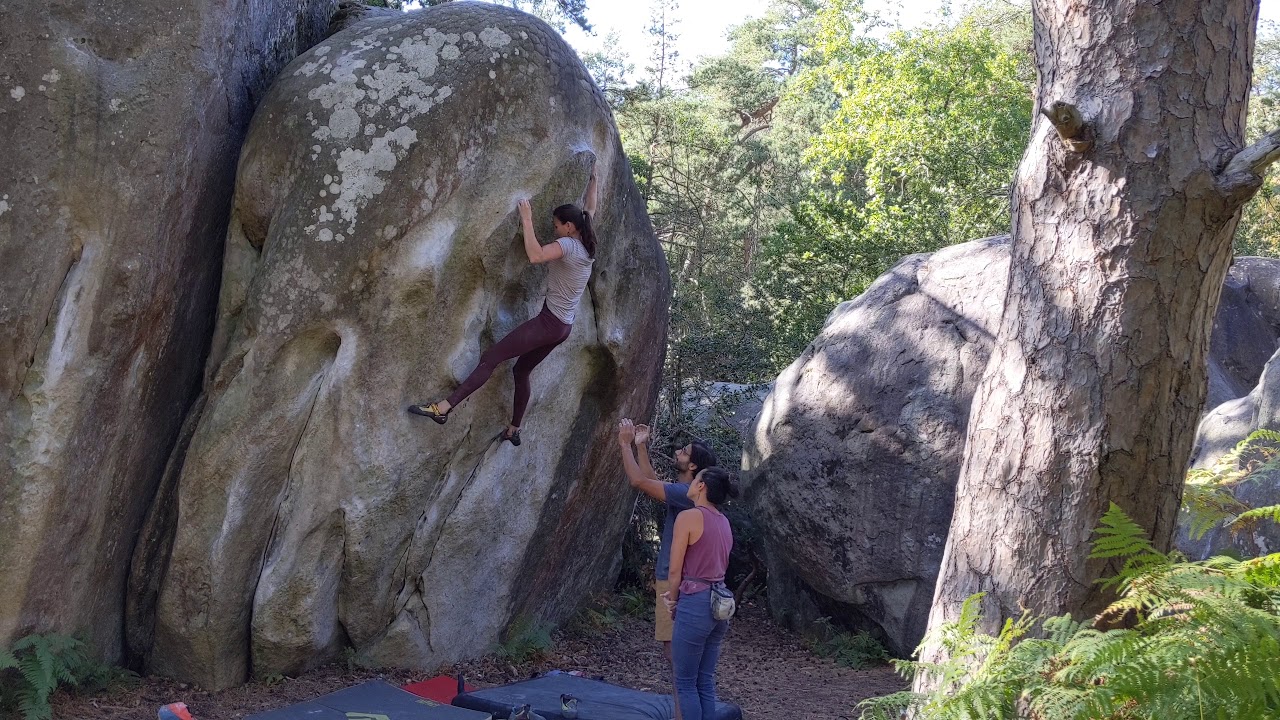 Fontainebleau Bouldering - Duroxmanie, 6c