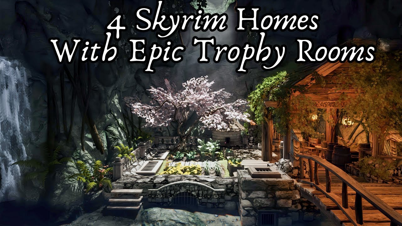 4 дома в Skyrim с потрясающими трофейными комнатами для ваших особых предметов
