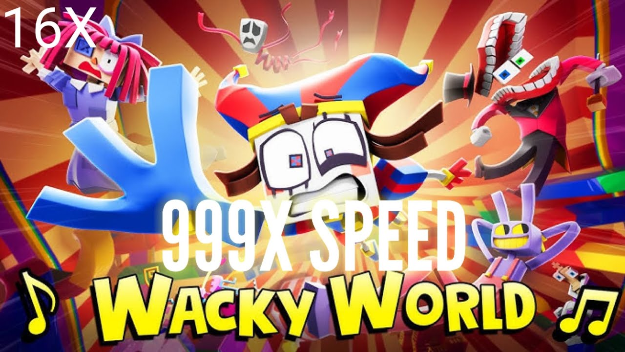 [999X SPEED] The Amazing Digital Circus Music Video 🎵 - 