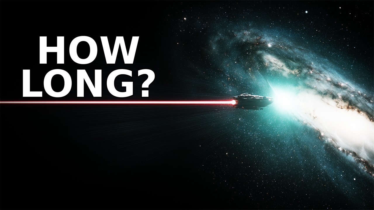 How Long Would It Take To Cross Our Galaxy?