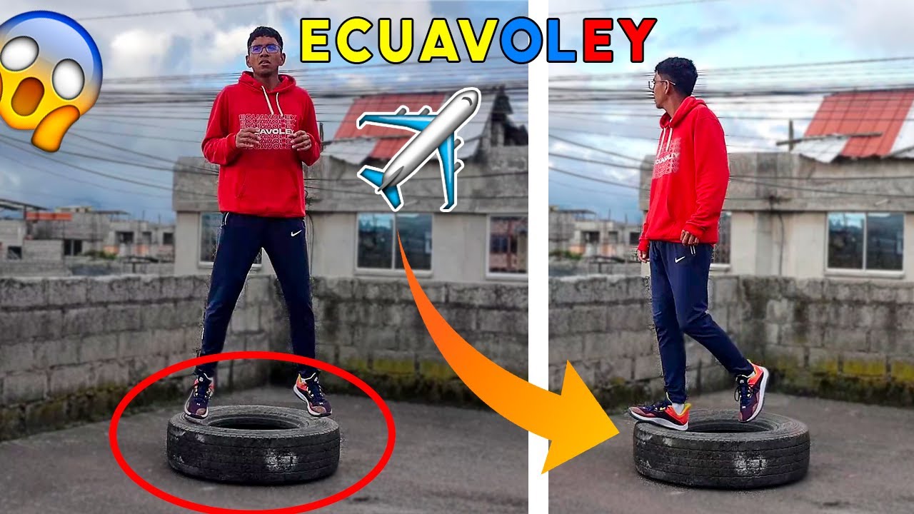 ✈RUTINA DE ENTRENAMIENTO EN LLANTA✈😱ECUAVOLEY SALTA MÁS!👀 ElMagoBraulio!🔥