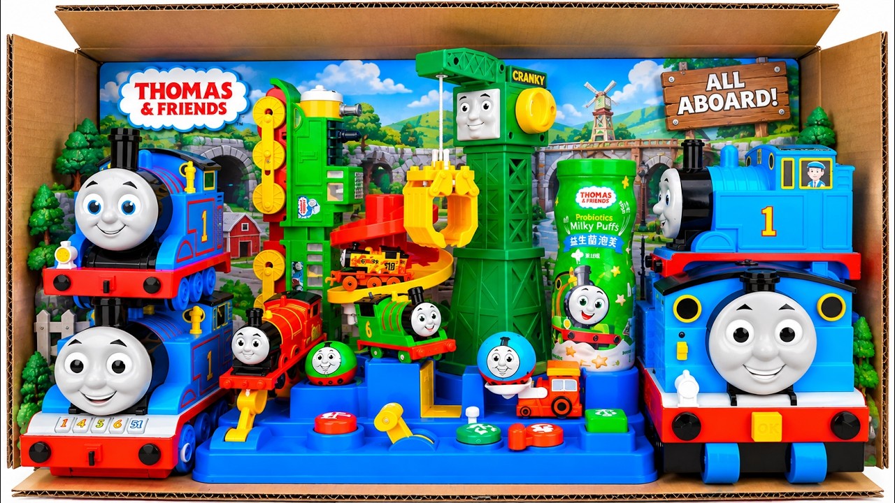 Thomas & Friends Track Toys Unboxing | Thomas's Rolling Ball Adventure! Thomas Toys Collection!