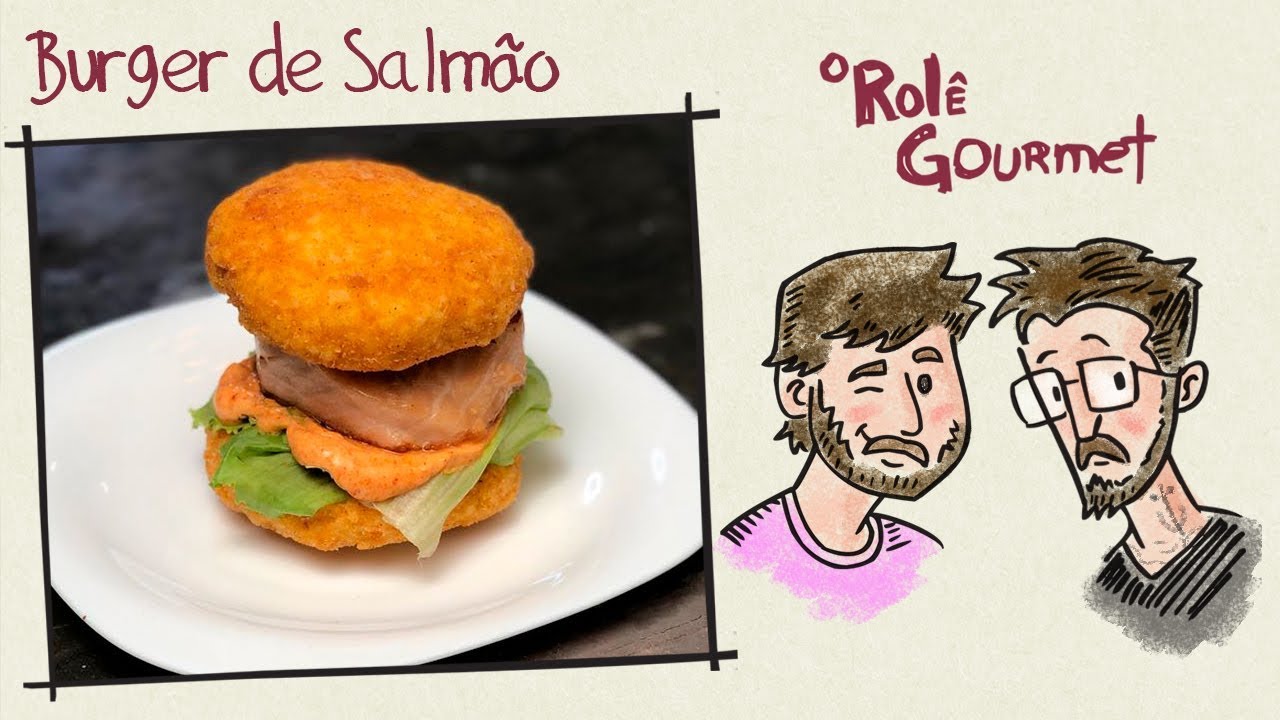Burger De Salmão da Hipnose