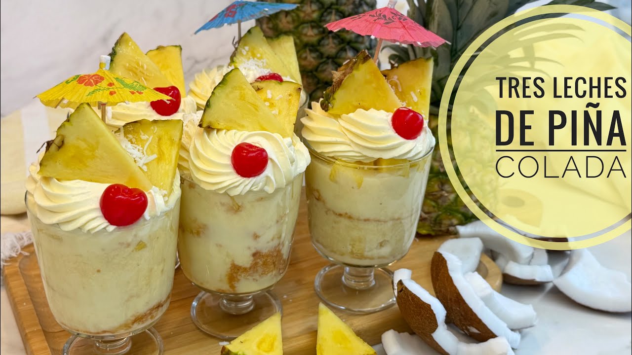 	TRES LECHES DE PIÑA COLADA 