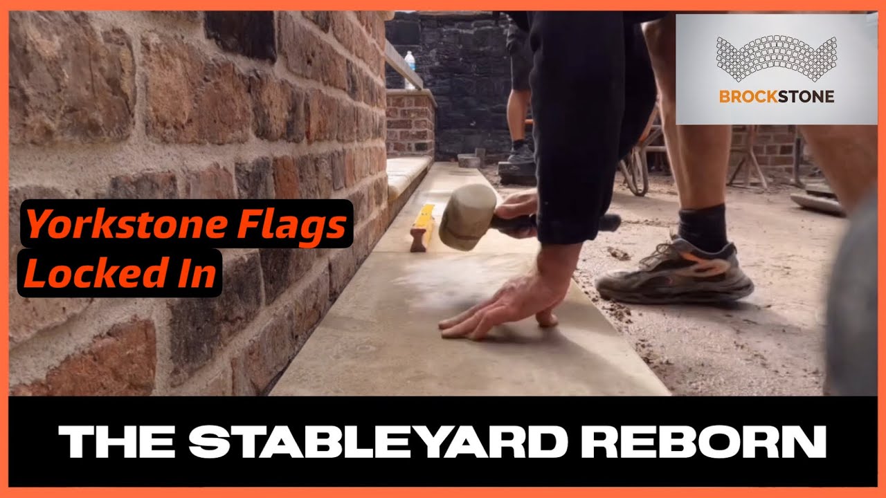 The Stableyard Reborn | Yorkstone Flags Set Solid | Episode 3 