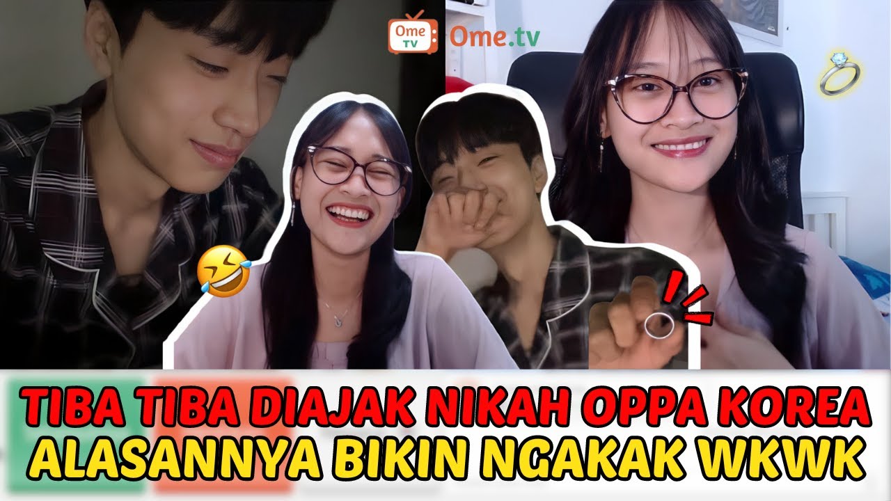 AWALNYA NGATAIN AKU BODOH TAPI AKHIRNYA MALAH MAKSA MINTA NIKAH?!😂 - OME.TV INTERNASIONAL KOREA