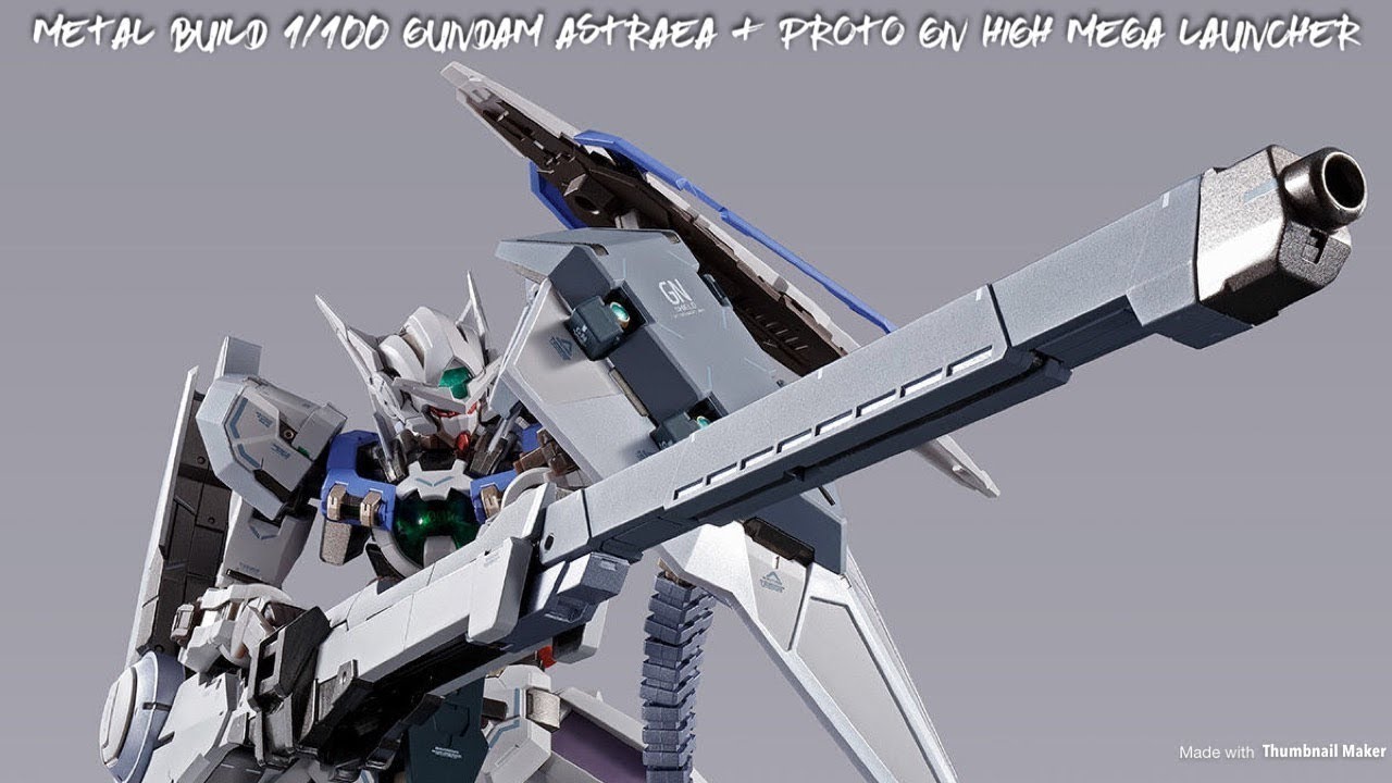 TOYSTV S11 E1「爆玩具」Bandai METAL BUILD GUNDAM ASTRAEA＋PROTO GN HIGH MEGA LAUNCHER【Second Offer】Unbox