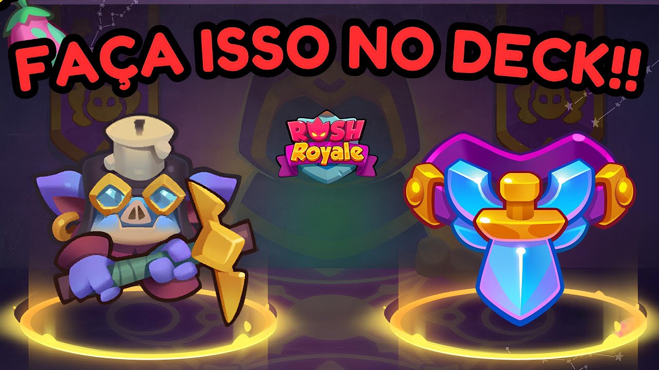 RUSH ROYALE - DICAS DE DECK E IMPORTANTES CARTAS!!