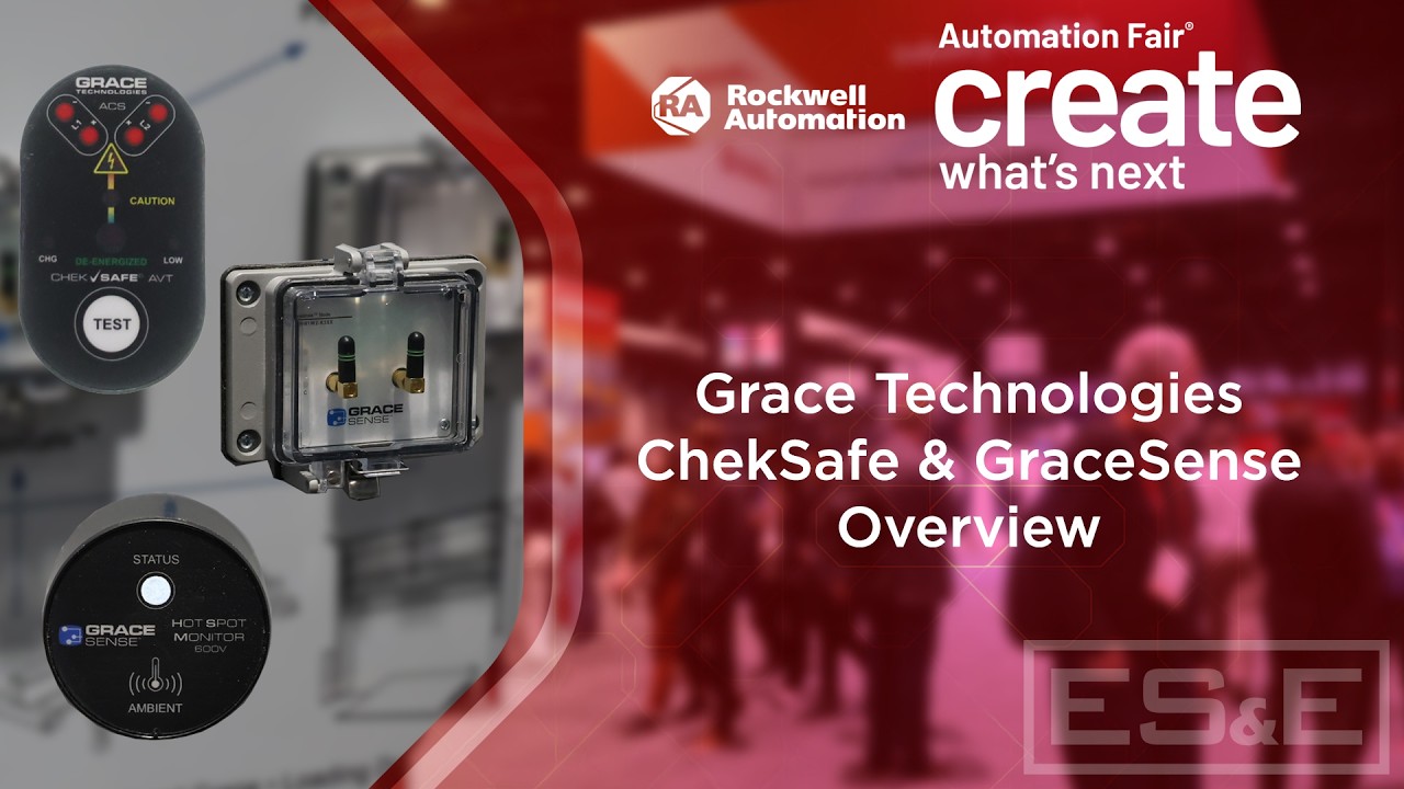Обзор продуктов ChekSafe и GraceSense от Grace Technologies - ES&E на выставке Automation Fair 2025