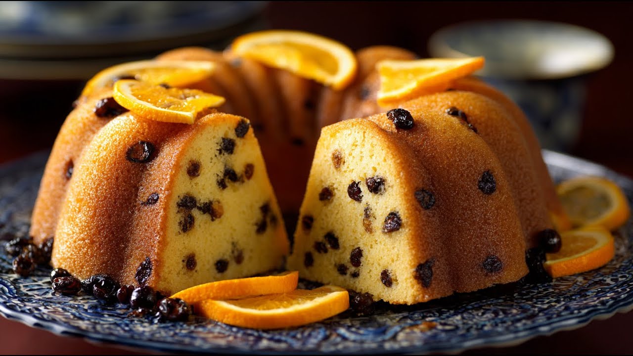 Grandma’s 40-Year-Old Orange Cake | Soft, Moist & So Fragrant 🍊  