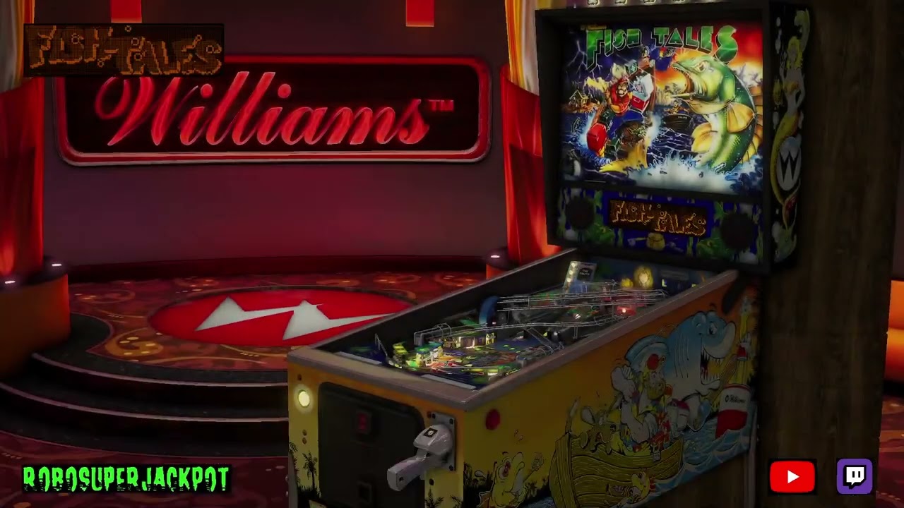 Fish Tales World Record Pinball FX Pro Mode No Nudge Passing. Run starts 22 minutes into the video