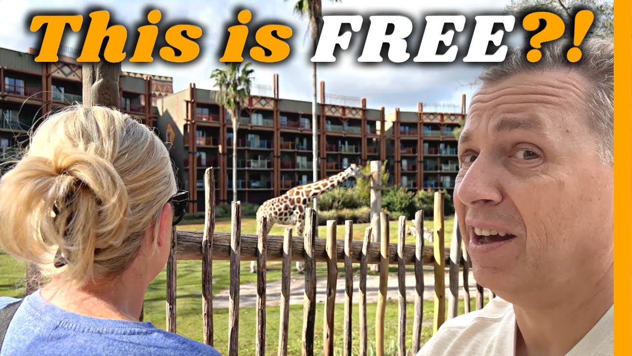 «Дисней БЕСПЛАТНО» в Animal Kingdom Lodge и Порт-Орлеане